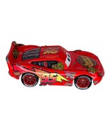 Pixar Disney Cars Lightning McQueen Crashed Cactus Mattel Diecast 1:55 Toy - $9.89