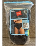 Hanes Ultimate ~ 7-Pair Mens Briefs Underwear Cotton Tagless ~ Large 36-... - $26.71