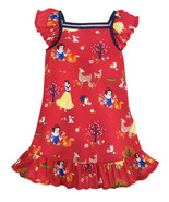 Disney Store Snow White Red Nightshirt Gown for Girls Size 4 OR 5/6 NWT - £18.93 GBP