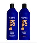 Matrix Brass Off Shampoo and Conditioner Liter Duo, 33.8 oz - $62.97