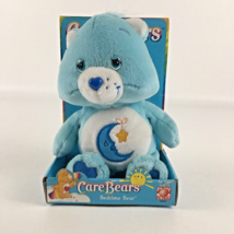 Care Bears Bedtime 8” Plush Bean Bag Stuffed Animal Toy Vintage 2002 New... - £34.92 GBP