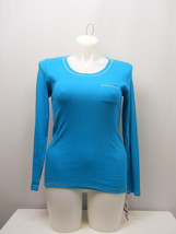 Jenni by Jennifer Moore Ladies Sleepshirt Long-Sleeve Turquoise Size L - £19.91 GBP