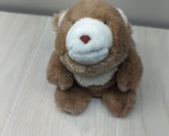 Gund Snuffles small 7-8&quot; brown white plush bear teddy 1980 vintage Thailand - $11.87