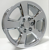 Chrome 20&quot; LTZ Style Wheels for 2000-2024 GMC Sierra Denali 1500 Yukon Y... - $1,187.01