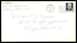 1971 US Cover - McHenry (Mc Henry), Illinois to Chicago, IL Q6 - £2.36 GBP