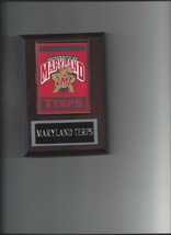 MARYLAND TERPS PLAQUE BASKETBALL TERRAPINS - £3.88 GBP