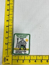26th US Grant Pilgrimage Galena, IL 1980 Agriculture BSA Boy Scout Patch - £11.85 GBP