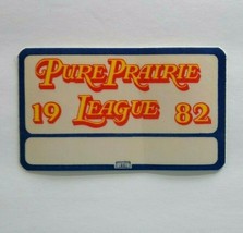 Pure Prairie League 1982 Backstage Pass Southern Blues Rock Country Concert - £15.81 GBP