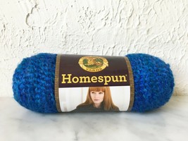 Lion Brand Homespun Ombre Acrylic Polyester Yarn - 1 Skein Montana Sky #368 - $8.50