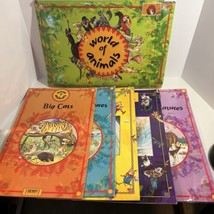 Vintage 1992 Tormont Publishing World of Animals Big Set of 5 Books Cats Fairy - £17.35 GBP