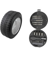 Multi 20 Piece Tool Gift Set in Tire Shape Case Ideal for Home and Auto Kit - $11.85