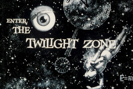 The Twilight Zone TV series opening credits 8x12 inch real photo - £9.39 GBP