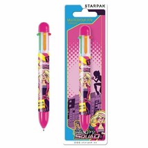 MULTI COLOUR Pen 6 Coloured Ball Point Pen 6 in 1 Kids Licensed Character Pens - £3.99 GBP