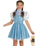 Girls Dorothy Wizard of Oz Blue Dress Halloween Costume-size 4/6 - £11.74 GBP