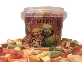 Freeze Dried Chop for Birds | Fruit &amp; Veggie Mix | 1oz Bucket for Parrots - $8.99