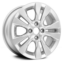 Wheel For 2011-2013 Honda Insight 15x6 Alloy 5 V Spoke 4-100mm Painted Silver - £289.22 GBP