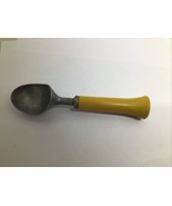 Vintage Bonny Prod USA Ice Cream Scoop Paddle Style yellowPlastic Handle - $16.29 CAD