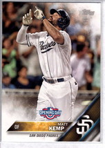 2016 Topps Opening Day #165 Matt Kemp NM-MT Padres ID:1470 - £1.34 GBP