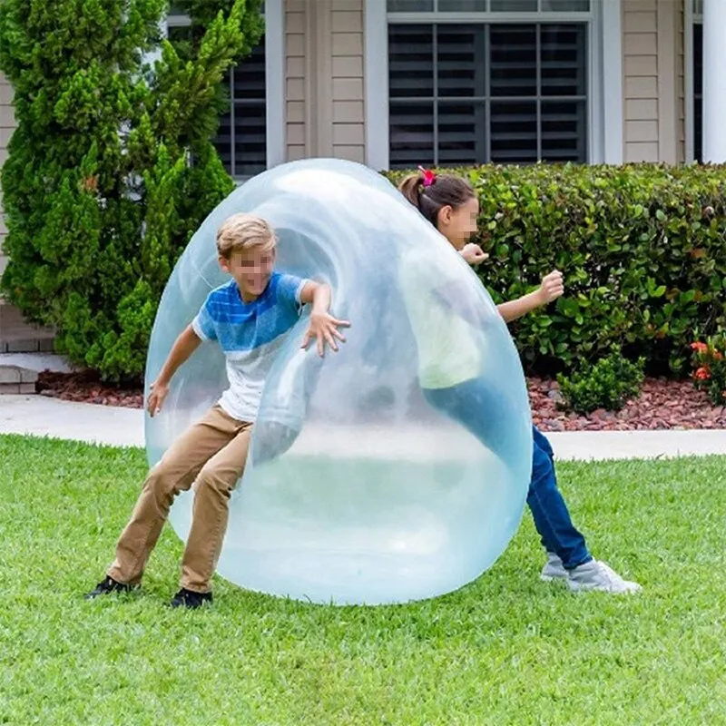 50CM Children&#39;s Outdoor Soft Inflatable Water-filled Bubble Ball Toys Party - £7.80 GBP