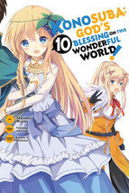 Konosuba God&#39;s Blessing on this Wonderful World Vol. 10 Manga - $21.99