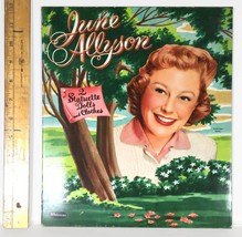 Original June Allyson Paper Doll Folder Set (1955) By Whitman Publishing - £14.71 GBP
