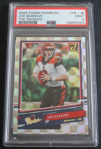 2020 Donruss #TR-JB Joe Burrow The Rookies Football Card PSA 9 - $45.00