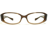 Oliver Peoples Eyeglasses Frames Mariko SNT Clear Brown Rectangular 55-1... - $46.53