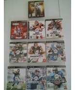 PS3 Video Game Lot 10 W12 NBA MADDEN NCAA Football Games PlayStation 3 - €29,83 EUR PS3 Video Game Lot 10 W12 NBA MADDEN NCAA Football Games PlayStation 3 - €29,83 EUR