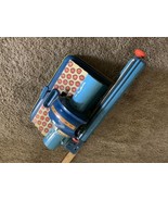 Vintage TIN Litho Portable Typewriter Toy - Unique Art Mfg. Co. - Made i... - £85.38 GBP