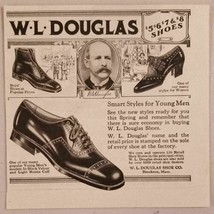 1925 Print Ad W.L. Douglas Men&#39;s &amp; Lady&#39;s Shoes Brockton,MA - £8.33 GBP
