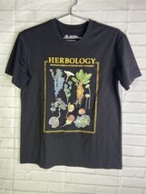 Harry Potter Hogwarts Herbology Graphic Print Tee T-Shirt Womens Juniors Size M - £16.34 GBP