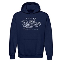 AH1239 - Michigan Wolverines Road Trip Script Hoodie - Small - Navy - $45.99