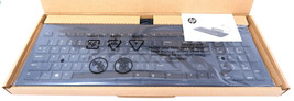 Genuine Hp 911502-001 Usb Slim Keyboard W/SMART Card Reader Ccid TPC-S001K - New - £11.25 GBP