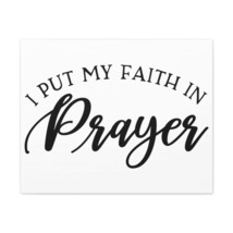  I Put My Faith In Prayer MARK 9:23 Christian Wall Art Print Rea - £56.33 GBP+