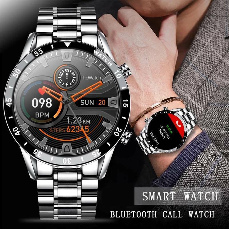 Smart Watch Fitness Tracker Blood Pressure Heart Rate Women Men Sport Watches