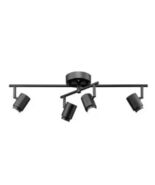 Hampton Bay Eastcastle 4-Light Swivel Directional Track Fixture in Matte... - $46.93 CAD