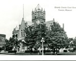 Vtg Postcard RPPC Grundy County Court House - Trenton Missouri - Unused - £9.76 GBP