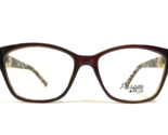 Parade Eyeglasses Frames 2118 BROWN/SAFARI Beige Gold Cheetah Print 52-1... - $46.53