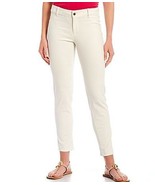 $80 Calvin Klein Women&#39;s Misses Cotton Twill Four Pocket Pant Size 16 Stain - $409.17 MXN