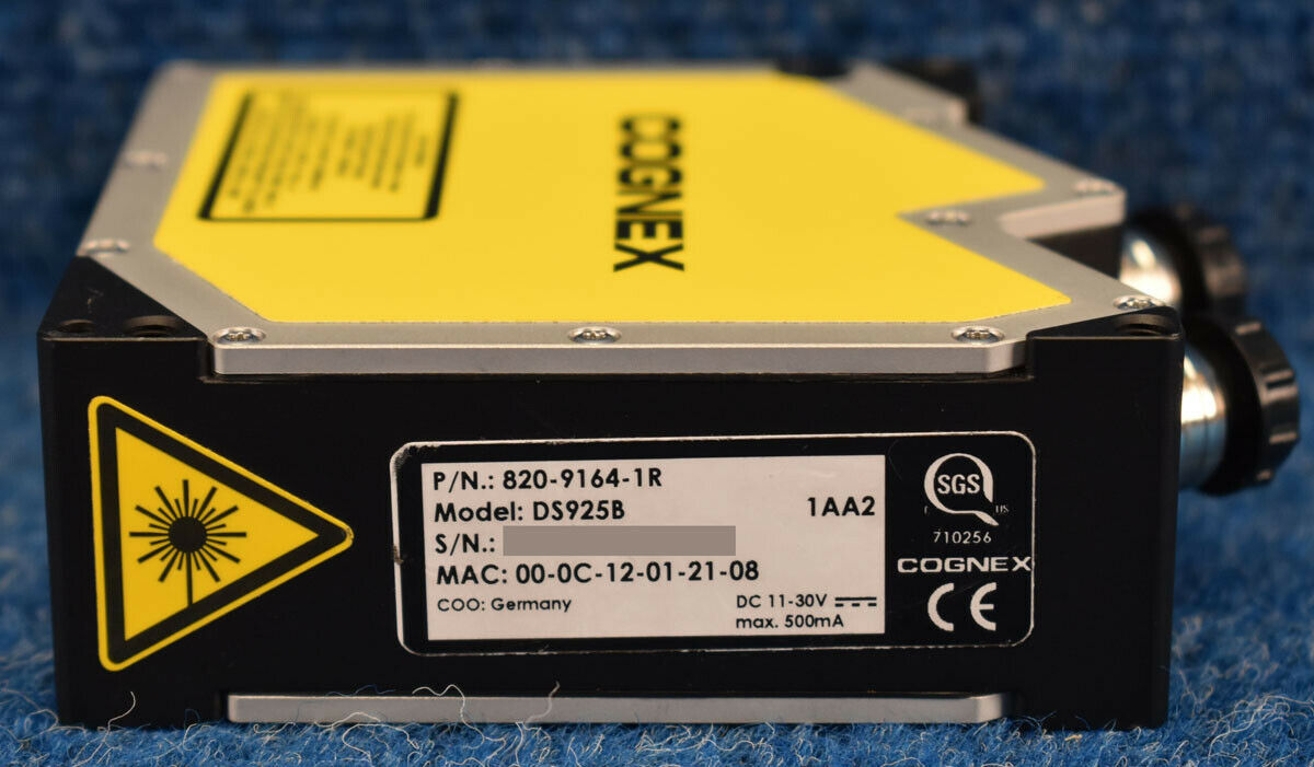 New COGNEX DS925B DS925B 3D Vision Displacement Sensor P/N 820-9164-1R - $1,150.00