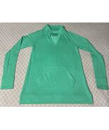 Lilly Pulitzer Luxletic Cassie Popover Green Women's Tunic Top Size XXS ... - $29.98