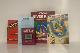 River Raid (Atari 2600, 1982) GOOD, COMPLETE CIB, TESTED! - £24.83 GBP
