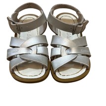 hoyway salt water sandals silver baby toddler size 6 unisex - £15.99 GBP