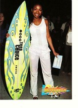 Brandy teen magazine pinup clipping 1999 Teen choice Awards Superteen Bop - £2.74 GBP