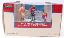 Lemax Vail Village Skier Family Poly-Resin Figure 1997 Christmas Accessory - £27.30 GBP