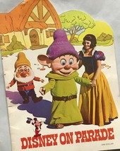 Vintage 1971 Disney On Parade Traveling Show Program - £12.07 GBP