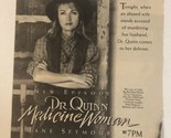 Dr Quinn Medicine Woman Tv Series Print Ad Vintage Jane Seymour TPA3 - $5.93