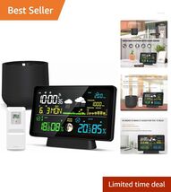 Full-Featured Weather Station with Rain Gauge and Multiple Sensor Channels - $123.70