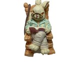 Rocking Grandpa Bunny in a Rocking Chair Figure  Resin 2.5 inch - $7.97