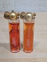 Lot 2x Givenchy Organza .17 oz Eau De Parfum Mini Perfume For Women Travel VTG - £23.74 GBP